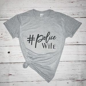 Police Wife Graphic Tee